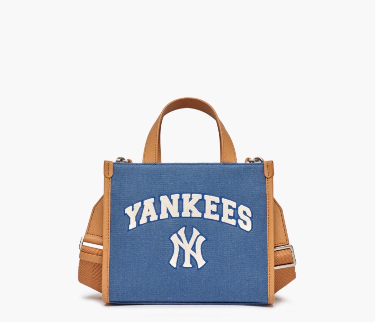 ☆送料・関税込☆MLB★VARSITY BASIC CANVAS MINI TOTE BAG Túi MLB Varsity Basic Canvas Mini Tote Bag New York Yankees