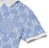  Đầm Polo MLB Monogram Allover Collar Short Sleeve One Piece New York Yankees 31OP17131-50S màu xanh 