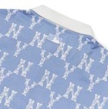  Đầm Polo MLB Monogram Allover Collar Short Sleeve One Piece New York Yankees 31OP17131-50S màu xanh 