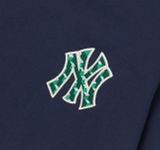  Áo Sweater MLB Cube Monogram Big Logo Overfit Sweatshirt New York Yankees 3AMTM0624-50NY Màu Xanh Navy 