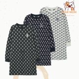  Váy Đầm MLB Overfit Jacquard Monogram New York Yankees 3FOPM0134 Màu Trắng/ Đen/ Navy 