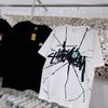 Áo Phông Stussy Shattered Tshirt Màu Trắng Và Đen