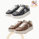  Giày Thể Thao MLB Chunky Classic All-Over Monogram New York Yankees Boston Red Sox 3Asxccm3N Màu Đen Nâu 