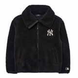  Áo Khoác Lông MLB Basic Stand Neck Mega Logo Soft Dumble Fleece Jumper New York Yankees 3AJPF3016-50BKS 3AJPF3016 Màu đen 
