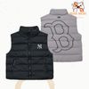  Áo Khoác Gile Phao MLB Megalogo Boston Red Sox Vest 3ADVB0226 màu đen và xám 