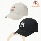  Mũ Lưỡi Trai MLB Classic Monogram Structure Ball Cap New York Yankees 3Acpm014N Màu Trắng Và Đen Mono Chìm 