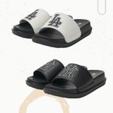  Dép Quai Ngang MLB Chunky Mound Basic LA Dodgers New York Yankees 3Alpcmm4N Màu Trắng Và Đen 