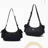  Túi Đeo Chéo Đeo Vai MLB HoBo Nylon Cargo Bag New York Yankees 3Abqm044N Màu Đen 