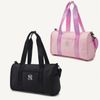 Túi Trống MLB Athleisure Ballet Bag New York Yankees 7Acra014N Màu Đen Hồng Túi Trống