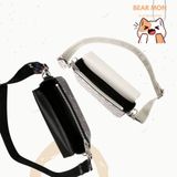  Túi Đeo Chéo MLB Monogram Rainbow Hoodie Bag New York Yankees 32Bgpc111 Màu Trắng và đen logo ny 7 màu 