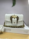  Túi Đeo Chéo Versace Jeans Couture Buckle Shoulder Màu Trắng Size 21 
