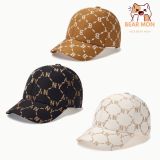  Mũ Lưỡi Trai MLB Dia Monogram Jacquard Structured Ball Cap New York Yankees 3Acpm044N Màu Trắng Nâu Đen 