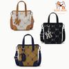 Túi Đeo Chéo MLB Diamond monogram jacquard mini cross bag New York Yankees 3Acrs054N Màu Đen Màu Trắng nâu
