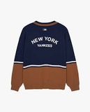  Áo Khoác Cardigan MLB Varsity Boston Red Sox Cardigan 3AKCV0144-50NYL Màu Xanh Navy 