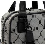  Balo Mini MLB Monogram Diamond Jacquard Mini Backpack Bag New York Yankees 3Abks031N-50Grs Màu Xám 