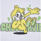  Áo ADLV Retro Heart Bear Short Sleeve T-Shirt màu đen và trắng 