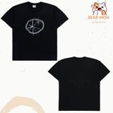  Áo Phông ADLV Creature Planet Logo Short Sleeve T-Shirt Màu Đen Vàng In Hình Đồng Hồ 