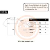  Áo Phông ADLV Bear Doll Fuzzy Rabbit Short Sleeve T-Shirt Hình Thỏ Bông Màu Đen Và Trắng 