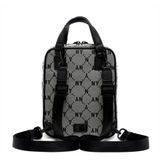  Balo Mini MLB Monogram Diamond Jacquard Mini Backpack Bag New York Yankees 3Abks031N-50Grs Màu Xám 