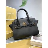  Túi Xách Michael Kors MK Women's Carmen XS Flap Messenger Bag Black Màu Đen 
