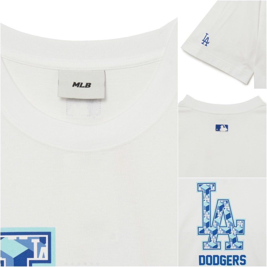 Áo Phông MLB Cube Clipping Monogram Overfit Short Sleeve T