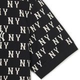  Áo Polo MLB Classic Monogram Front Pattern Collar T-Shirt New York Yankees 3Apqm0443 Màu Trắng / Đen 