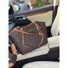 Túi Tote Michael Kors MK Jet Set Large Signature Logo Shoulder Bag Màu Nâu Logo