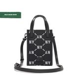  Túi Đeo Chéo MLB Monogram Diamond Jacquard Mobile Phone Cross Bag New York Yankees 3Acrh012N-50Bks Màu Đen 