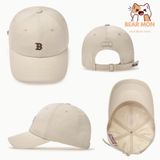  Mũ Lưỡi Trai MLB Nano Logo Unstructured Ball Cap 3Acpb045N Logo Nhỏ NY Màu Đen / Nâu / Navy. Chữ C Màu Hồng chữ B Trắng 