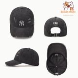  Mũ Lưỡi Trai MLB Damage Washing Unstructured Ball Cap Logo NY LA Chữ B Màu Đen / Xám / Nâu / Đỏ 3Acpvv34N 