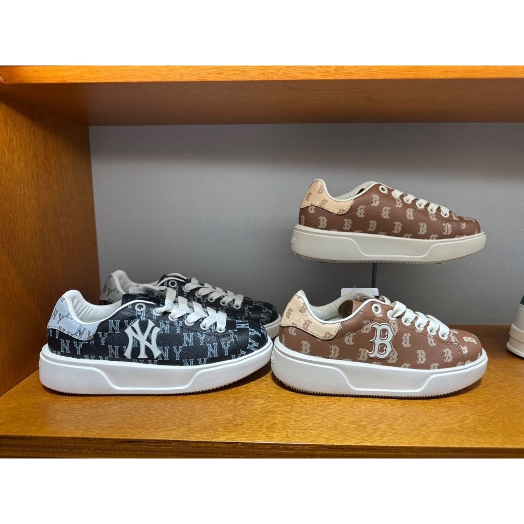 Giày Thể Thao MLB Chunky Classic All-Over Monogram New York