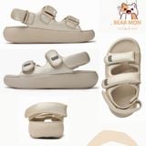 Giày Sandal MLB Base Sandals Metal Boston Red Sox  LA Dodgers Màu Đen Bạc 3Asdbps43 