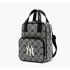 Balo Mini MLB Monogram Diamond Jacquard Mini Backpack Bag New York Yankees 3Abks031N-50Grs Màu Xám