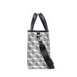  Túi Tote Vuông MLB Cube Monogram Medium Tote Boston Red Sox Màu Xám 3Aorm042N-43Grs 