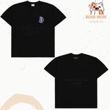  Áo Phông ADLV Mini Baby Face Yellow Cat Earplug Baby Tiger Purple Dinosaur T-Shirt Màu Đen 