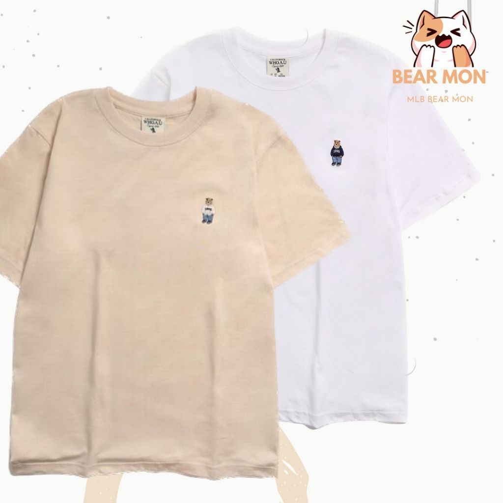 Áo Whoau Steve embroidery 2PACK short sleeve tee
