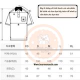  Áo Polo MLB Classic Monogram Front Pattern Collar T-Shirt New York Yankees 3Apqm0443 Màu Trắng / Đen 