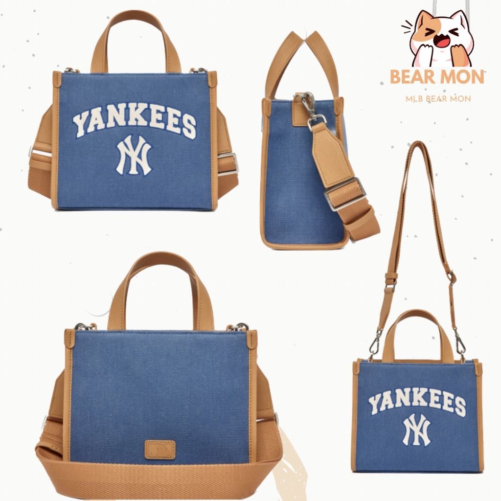 Túi Đeo MLB Varsity Basic Canvas Mini Tote New York Yankees