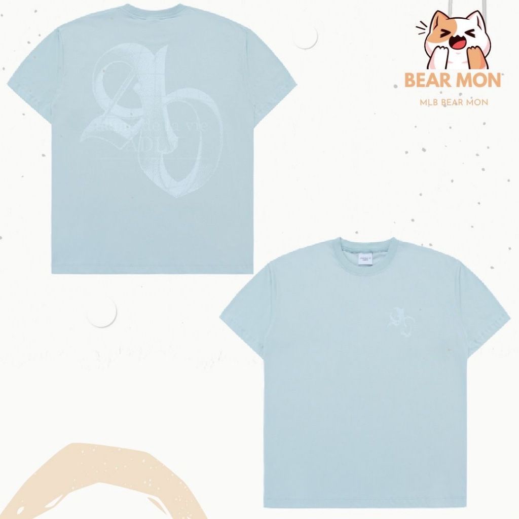 【ADLV】 HALF TONE SYMBOL PRINTING SHORT SLEEVE T-SHIRT acmé de la vie]HALF TONE SYMBOL PRINTING SHORT SLEEVE T
