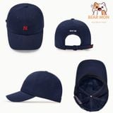  Mũ Lưỡi Trai MLB Nano Logo Unstructured Ball Cap 3Acpb045N Logo Nhỏ NY Màu Đen / Nâu / Navy. Chữ C Màu Hồng chữ B Trắng 