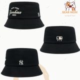  Mũ MLB Varsity Lettering Bucket Hat New York Yankees 3AHTV013N màu đen begi xanh navy 