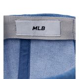  Mũ Lưỡi Trai MLB Dia Monogram Jacquard Denim Mix Match New York Yankees Màu Xanh Phối nâu 3Acpdm14N 