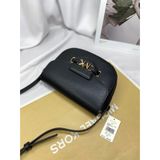  Túi Đeo Chéo Nữ Michael Kors MK Reed Small Pebbled Leather Crossbody Bag Màu Đen 
