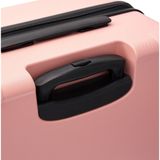  Vali MLB Classic Monogram Rolling Luggage (26Inch) LA NY Chữ B 3Ahh0024N Size 26 Màu Hồng Đen Begi Size Kí Gửi 