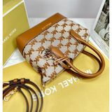  Túi Đeo Chéo MK Michael Kors Hyde Small Satchel Brown Bag Màu Nâu 