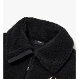  Áo Khoác Lông MLB Basic Stand Neck Mega Logo Soft Dumble Fleece Jumper New York Yankees 3AJPF3016-50BKS 3AJPF3016 Màu đen 