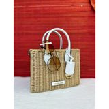  Túi Tote Michael Kors MK Mirella Small Wicker Crossbody Bag Sợi Mây 