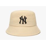  Mũ MLB Classic Nylon Bucket Hat New York Yankees 3Aht0071N Màu Đen và Begi 