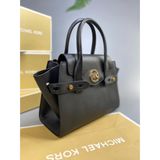  Túi Xách Michael Kors MK Women's Carmen XS Flap Messenger Bag Black Màu Đen 