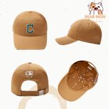  Mũ Lưỡi Trai MLB N-Cover Unstructured Ball Cap Cleveland Guardians 3Acp6601N màu nâu xanh dương hồng xanh xám 